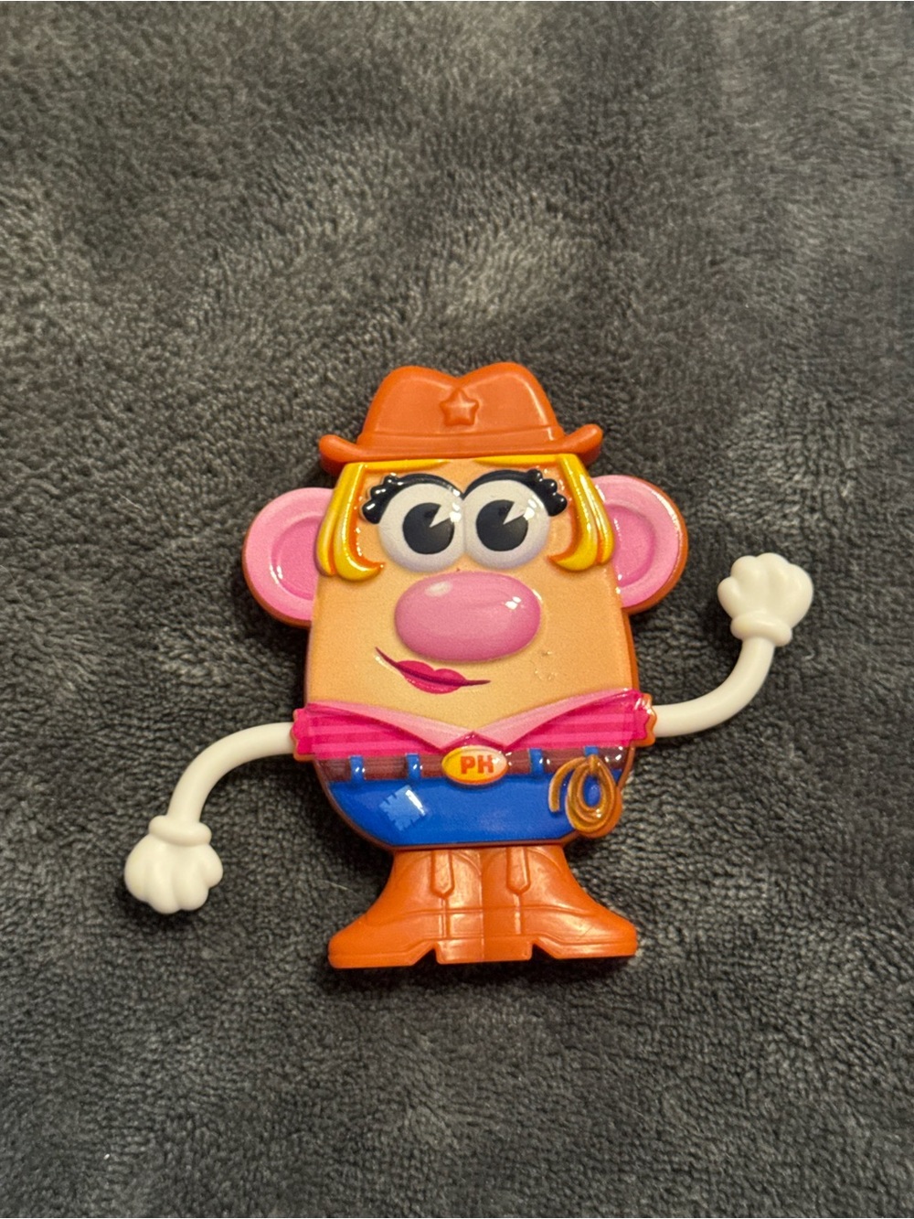Hasbro Wendy's Potato Head Cowgirl Figure 2025 Kids Meal Toy HCPL LTD Western